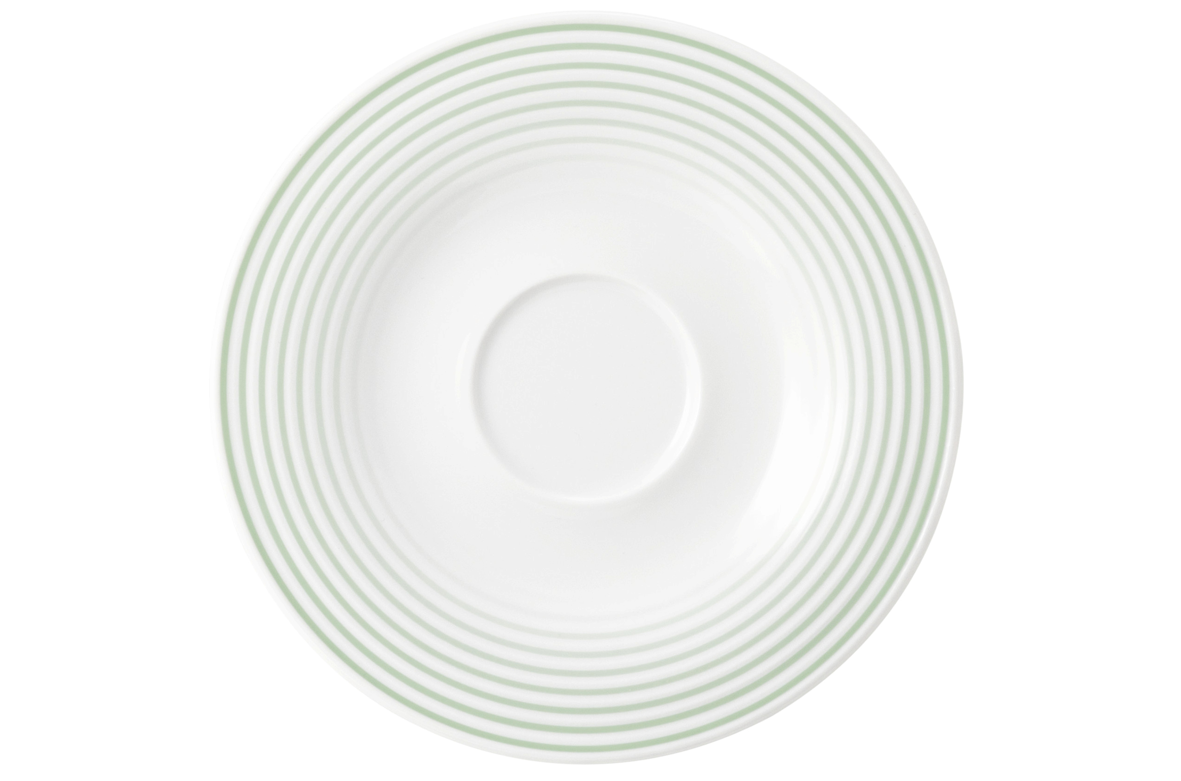 Espressountertasse rund mit Relief 13,5cm BLUES salbeigrün Espressountertasse rund mit Relief 13,5cm BLUES salbeigrün