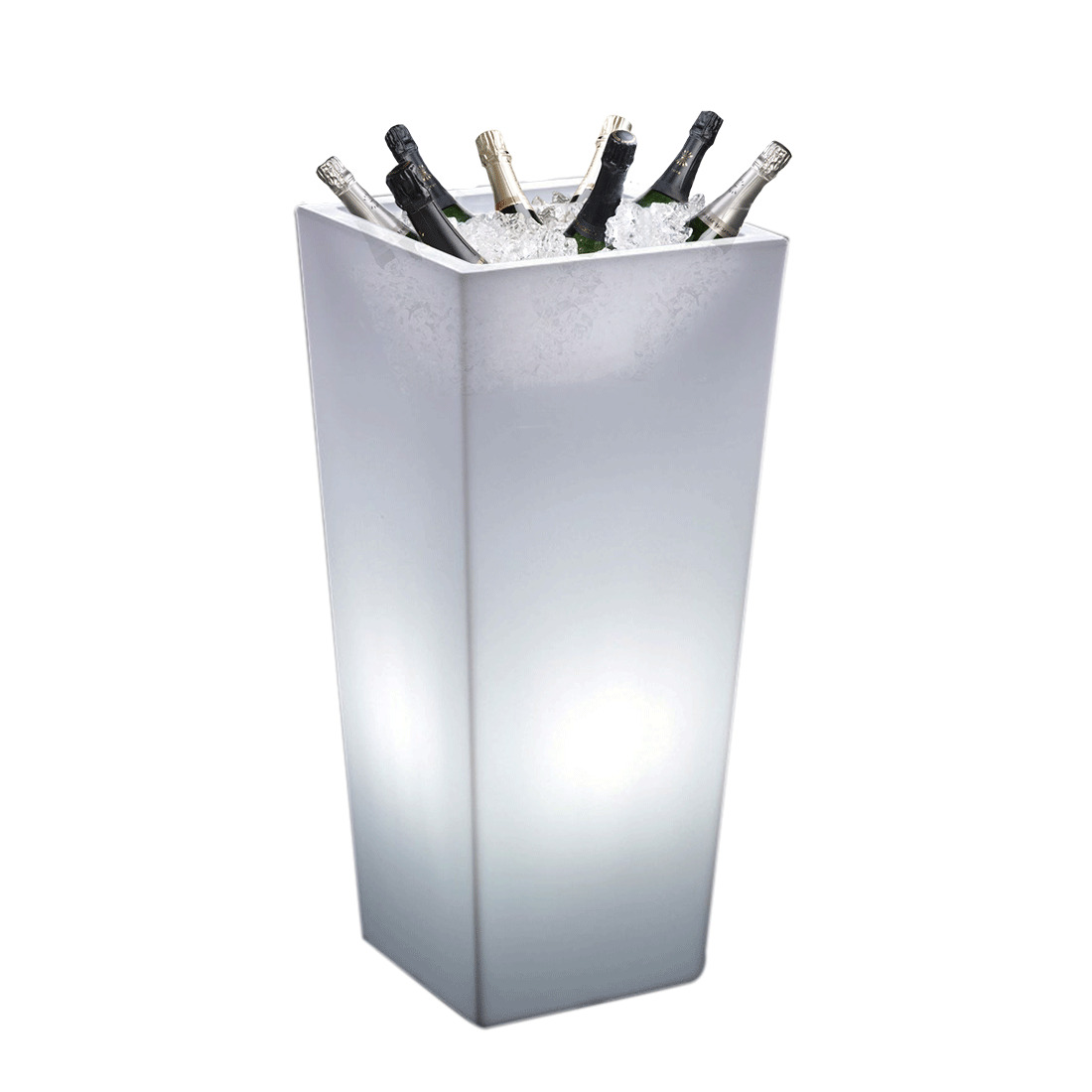 Flaschenkühler Totem QUADRAtisch LED Flaschenkühler Totem QUADRAtisch LED