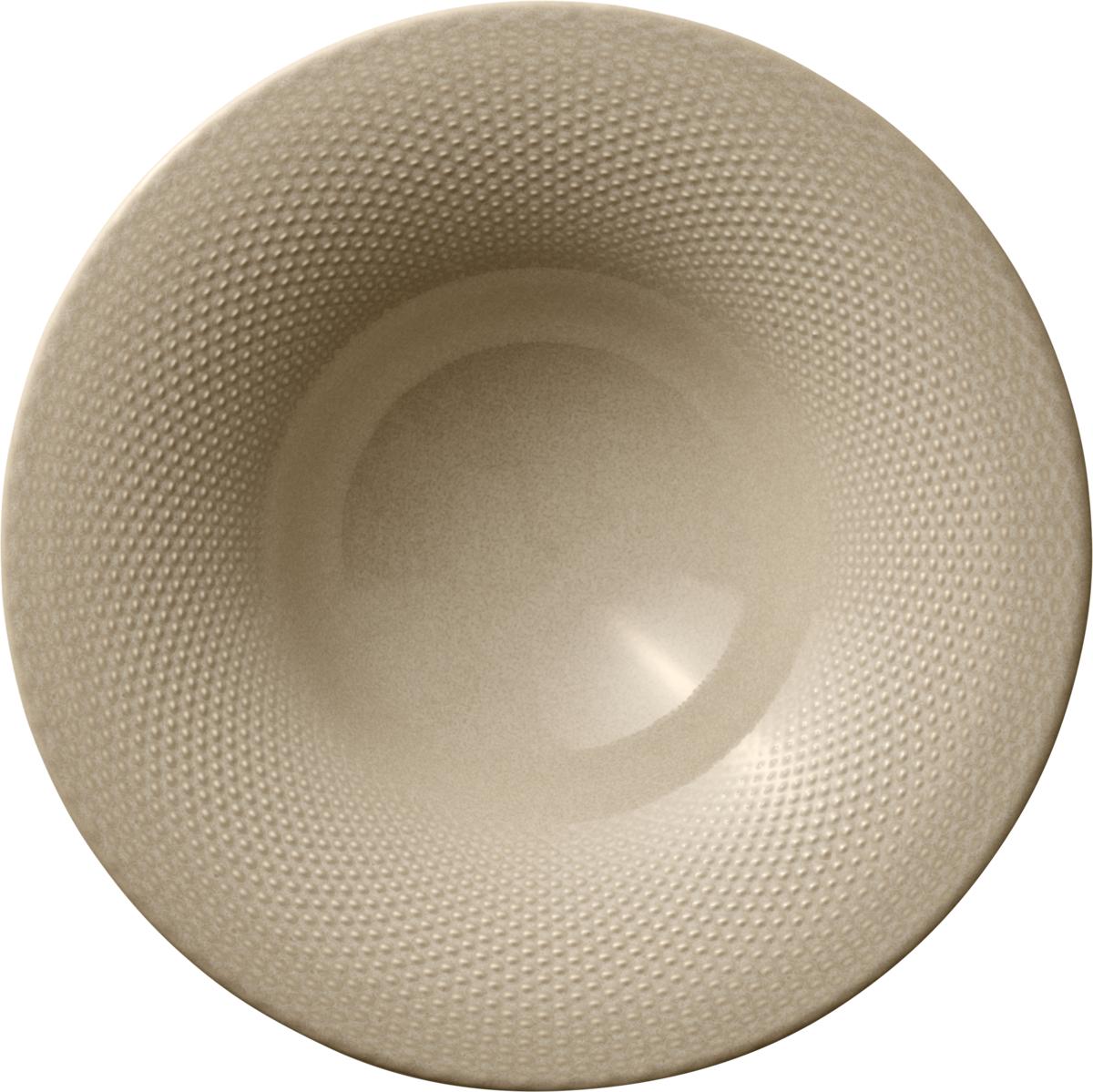 Teller tief coup Relief almond 27cm PINE Teller tief coup Relief almond 27cm PINE