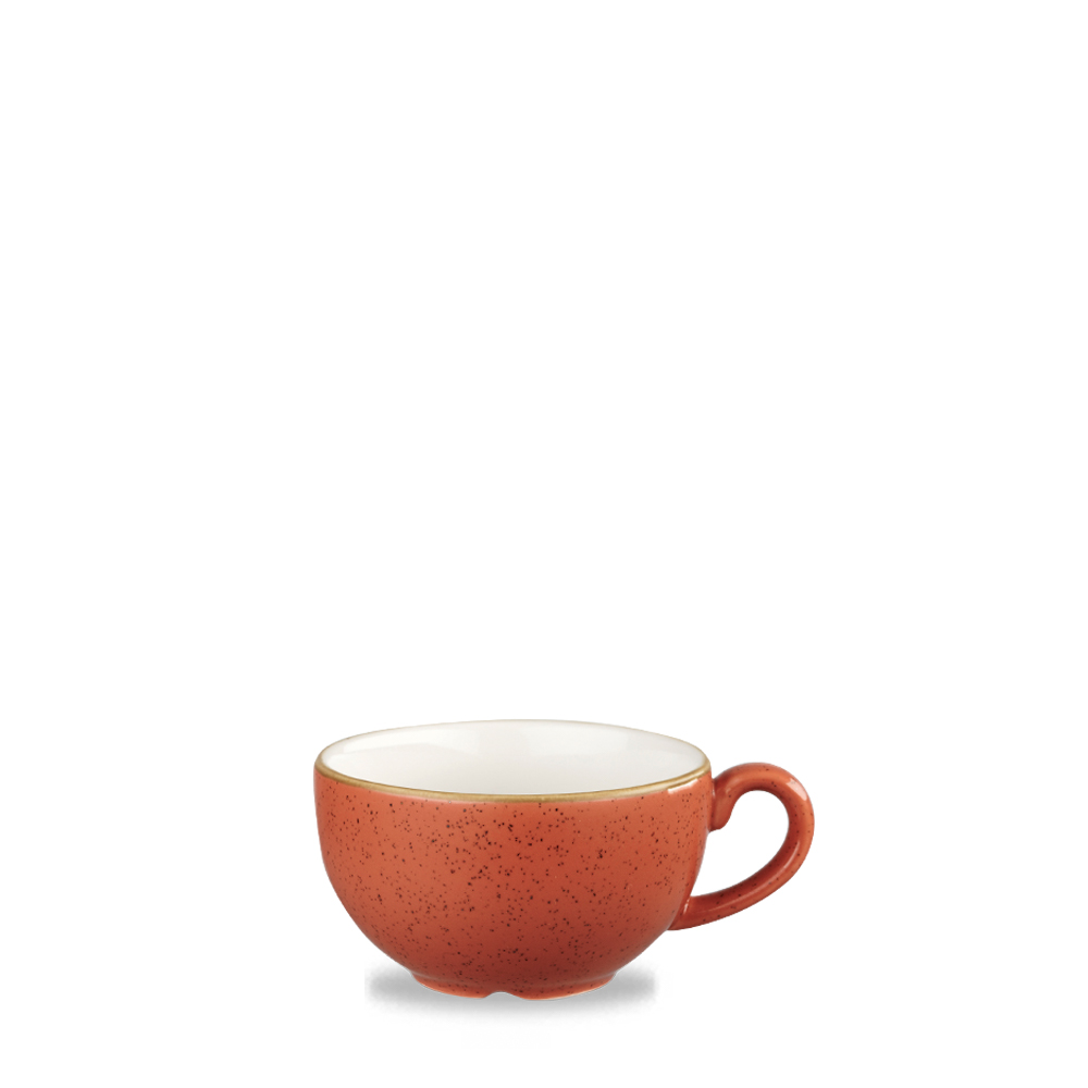 122127 Milchkaffeetasse 0,34l STONECAST spiced orange