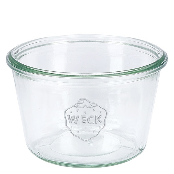 161962 6 Stück Einweckglas 370ml ohne Deckel Sturz WECK