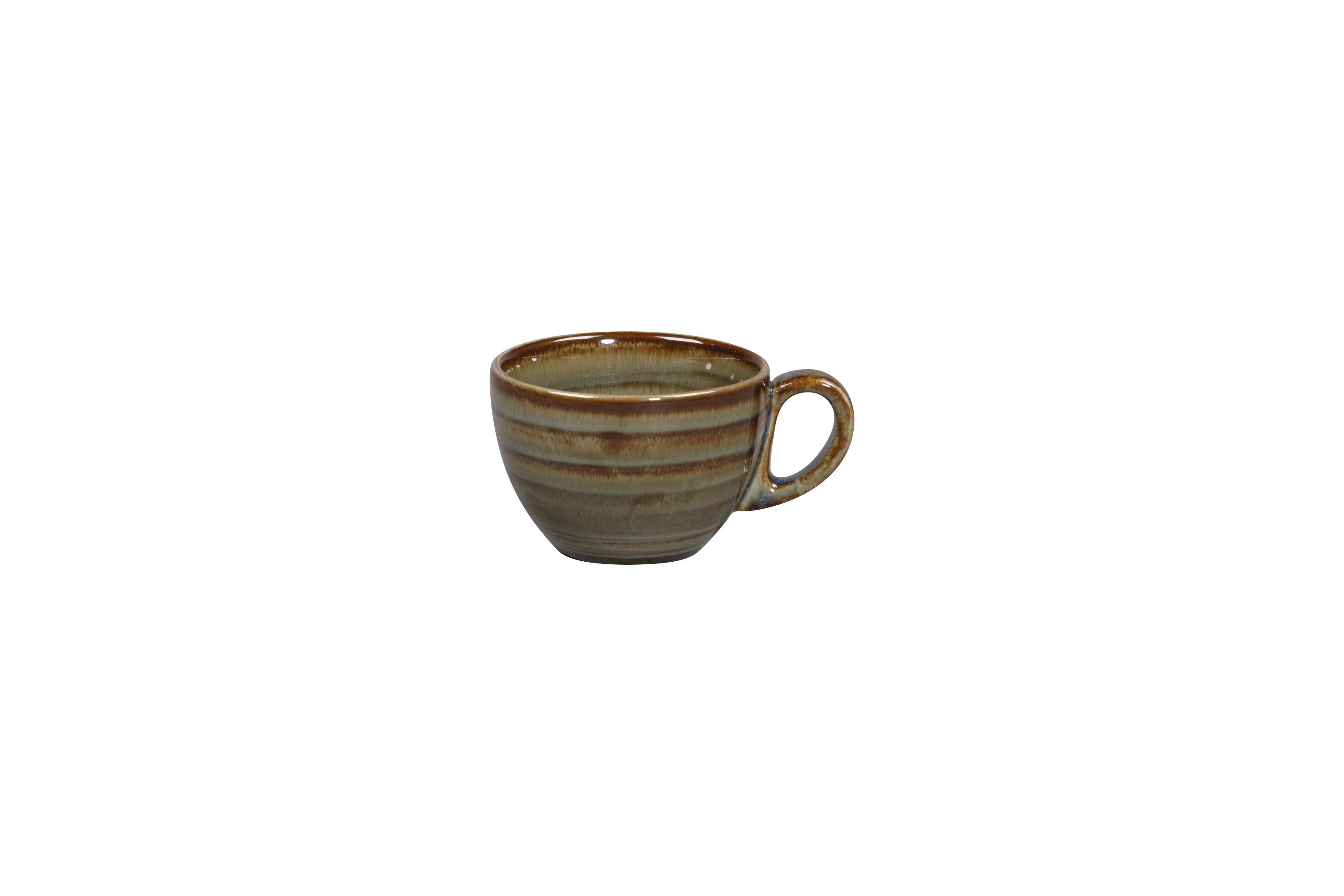 Kaffeetasse 8cm / 0,15l RAKSTONE SPOT peridot green