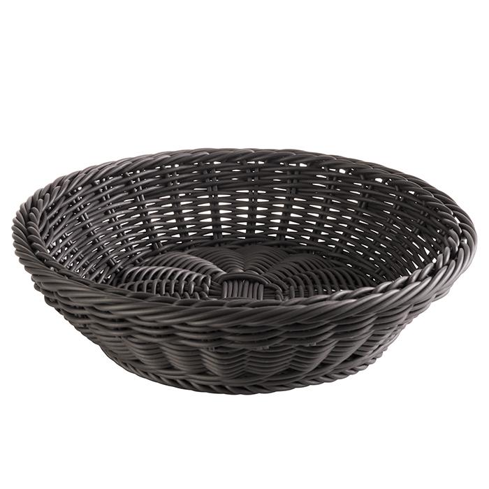 99153AMYWDqxNwCmXm Korb rund D:29cm H:7cm PROFI LINE schwarz