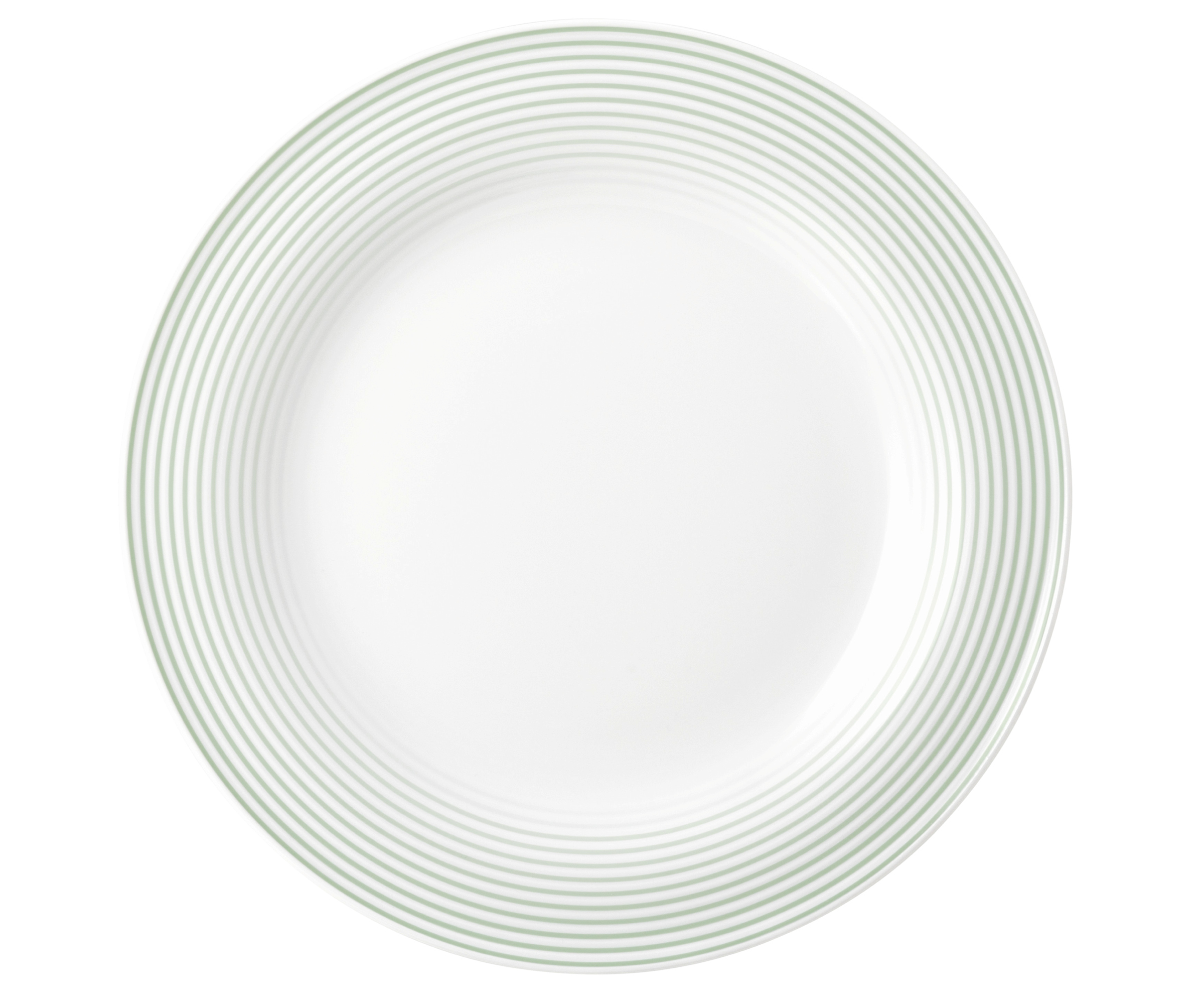 Teller rund mit Relief flach 23cm BLUES salbeigrün Teller rund mit Relief flach 23cm BLUES salbeigrün