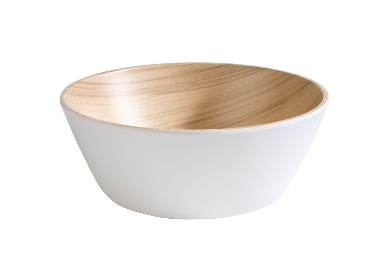 140606 Schale FRIDA Holzoptik Ø 20 cm, H: 7,5 cm