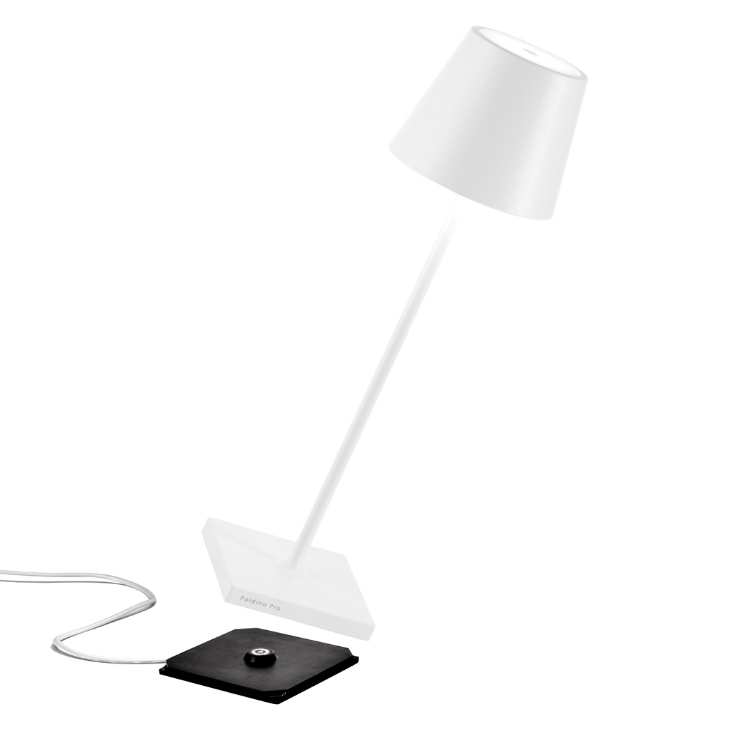 LED-Leuchte H38cm POLDINA PRO white LED-Leuchte H38cm POLDINA PRO white