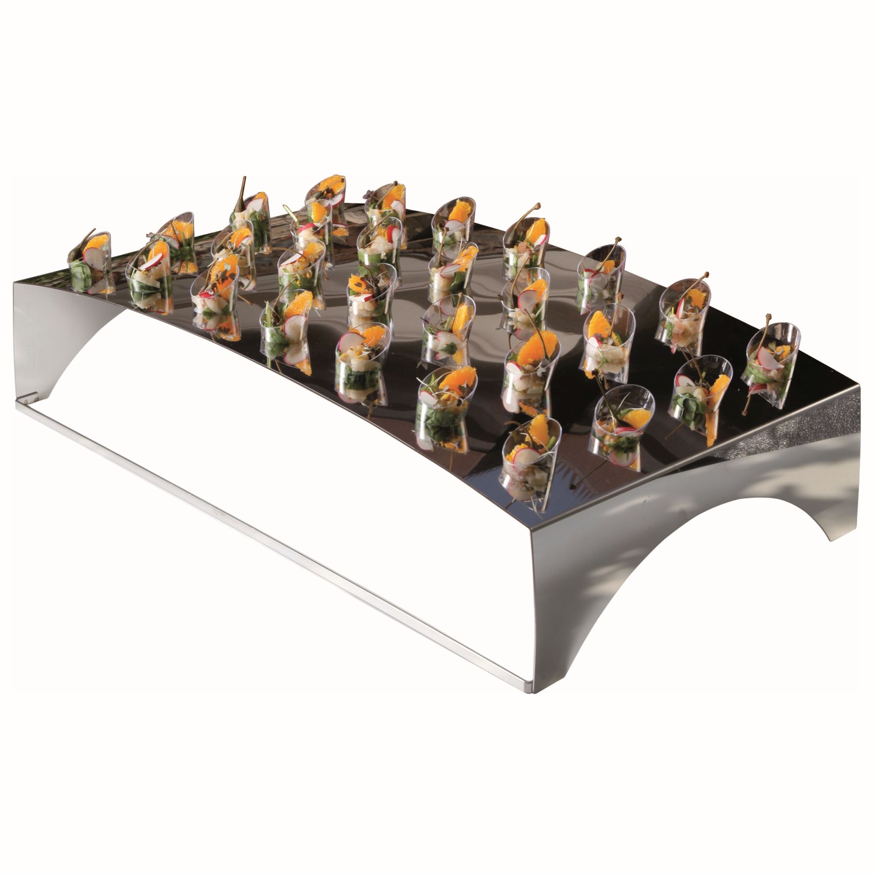 Buffet-Display für Finger Food 72x41x18cm mit 28 Löchern BUFFET
