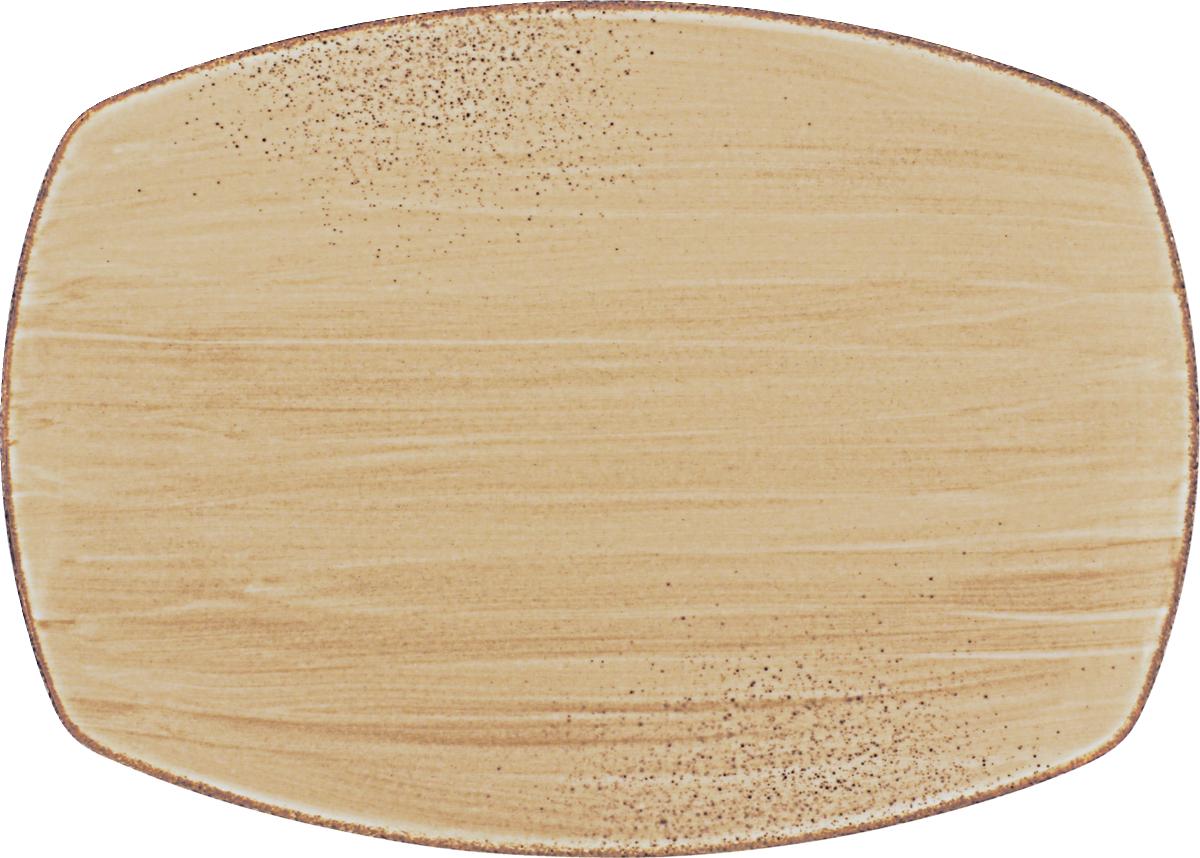 Platte rechteckig coup 32x23cm MODERN RUSTIC sand Platte rechteckig coup 32x23cm MODERN RUSTIC sand