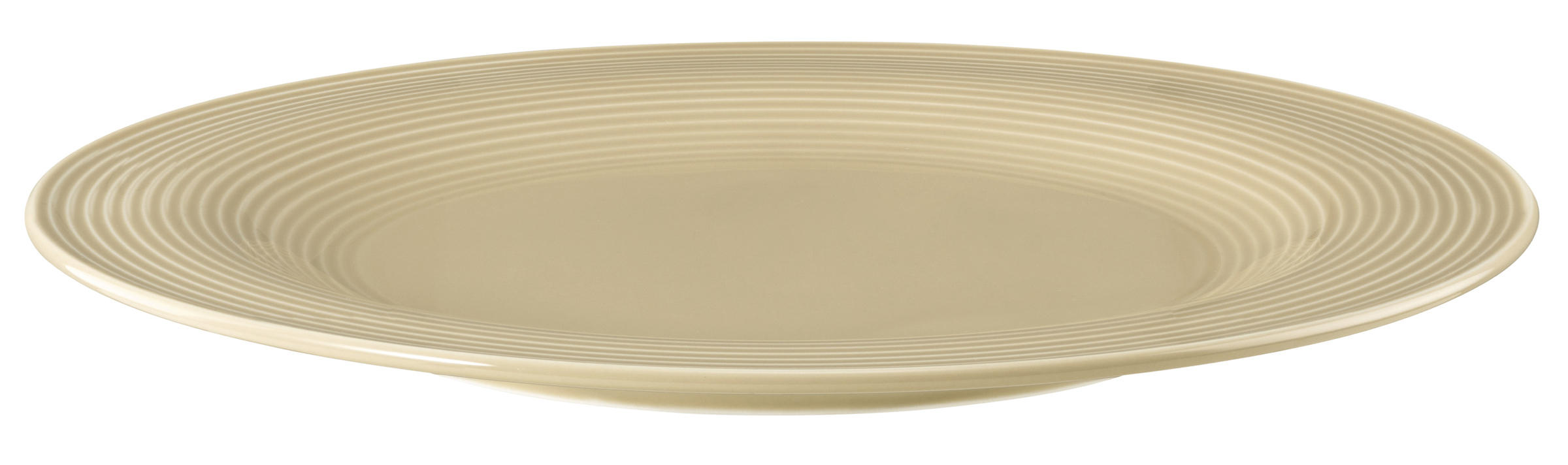Teller rund mit Relief rund 27,5cm BEAT sandbeige Teller rund mit Relief rund 27,5cm BEAT sandbeige