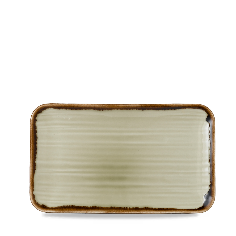 151437 Platte Organic 27x16cm HARVEST linen