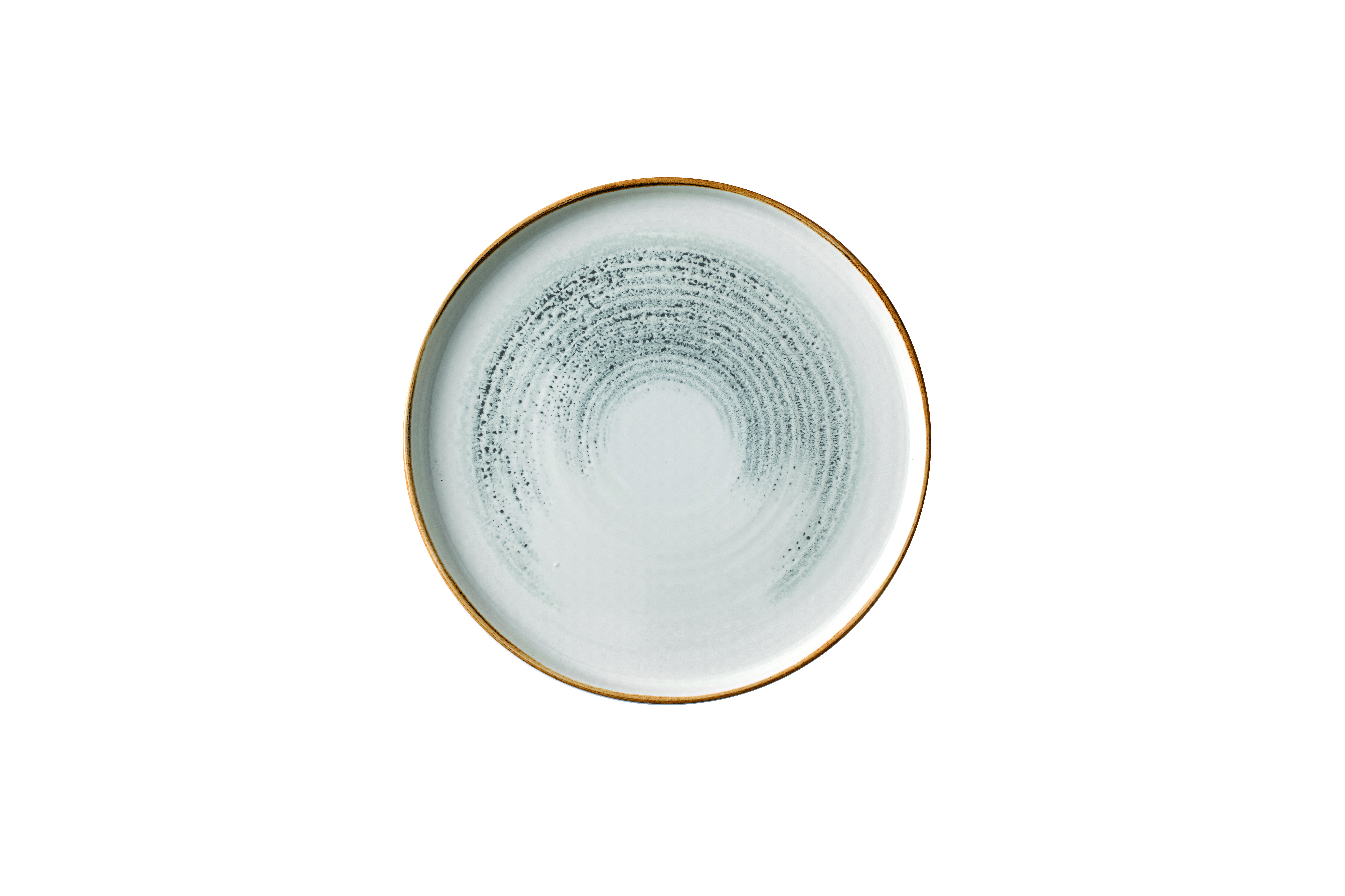 Teller flach walled 26cm HOMESPUN jasper grey