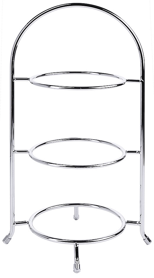 137965 Telleretagere D=27,5cm H=47cm verchromt