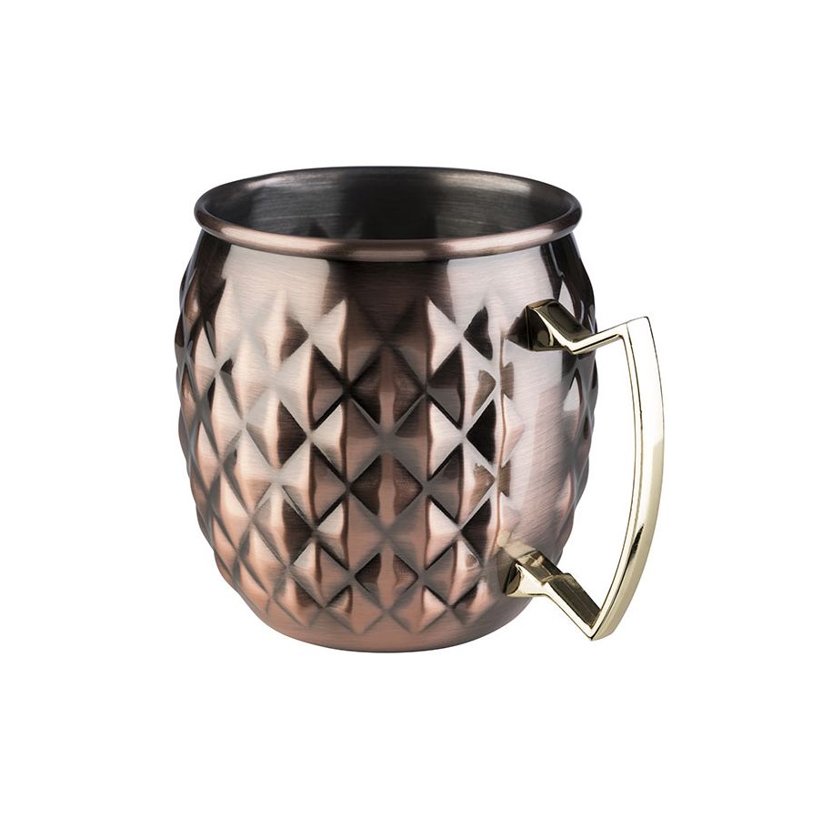 Becher MOSCOW MULE Ø 9,5 cm, H: 10 cm Antik-Kupfer-Look