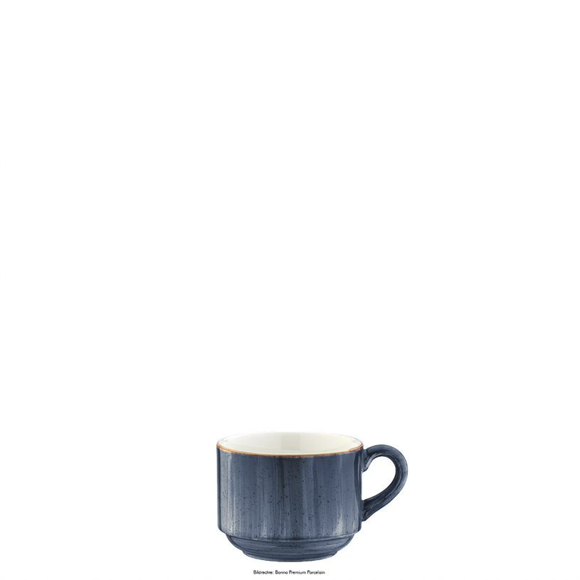 144167 Kaffeetasse stapelbar 0,21l AURA DUSK BANQUET