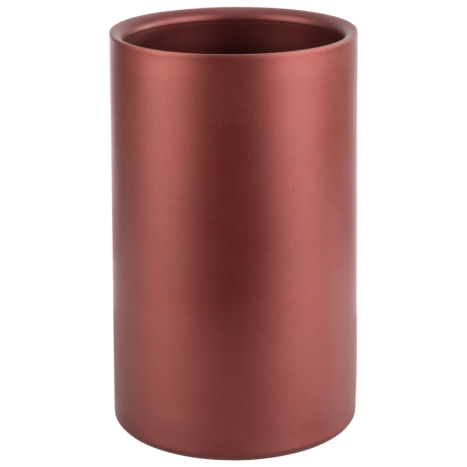 Flaschenkühler außen Ø12cm H20cm copper red