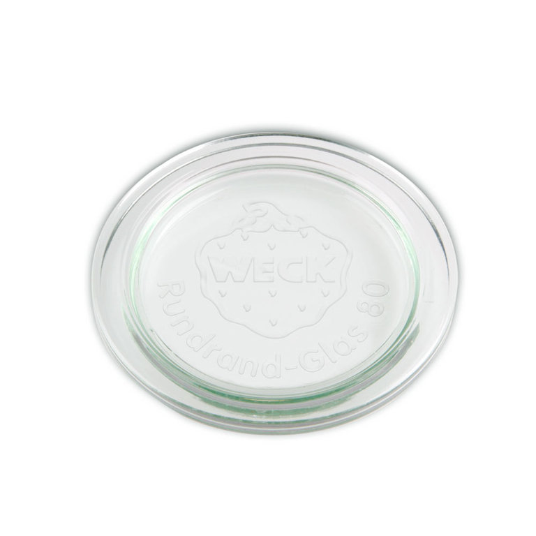 156178 30 Stück Glasdeckel 80mm WECK