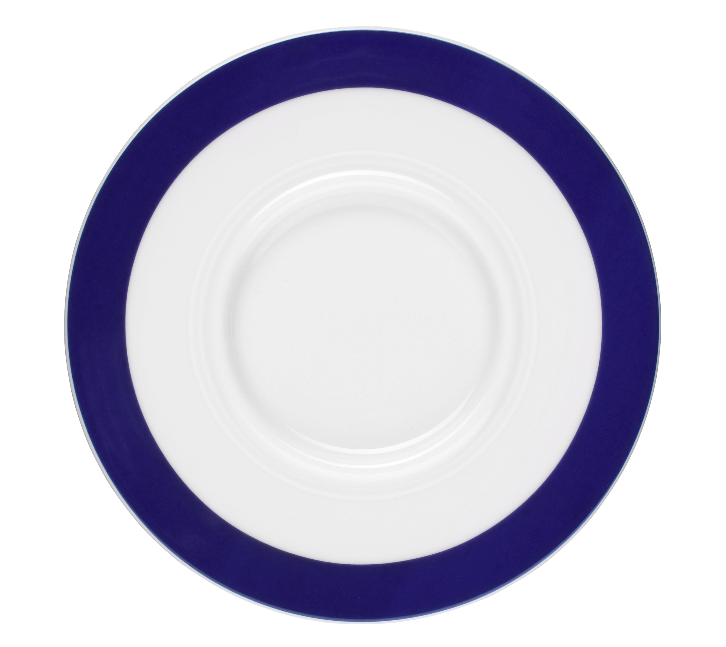 Kaffeeuntertasse rund mit Relief 1 15,5cm VITALIS blaues band Kaffeeuntertasse rund mit Relief 1 15,5cm VITALIS blaues band