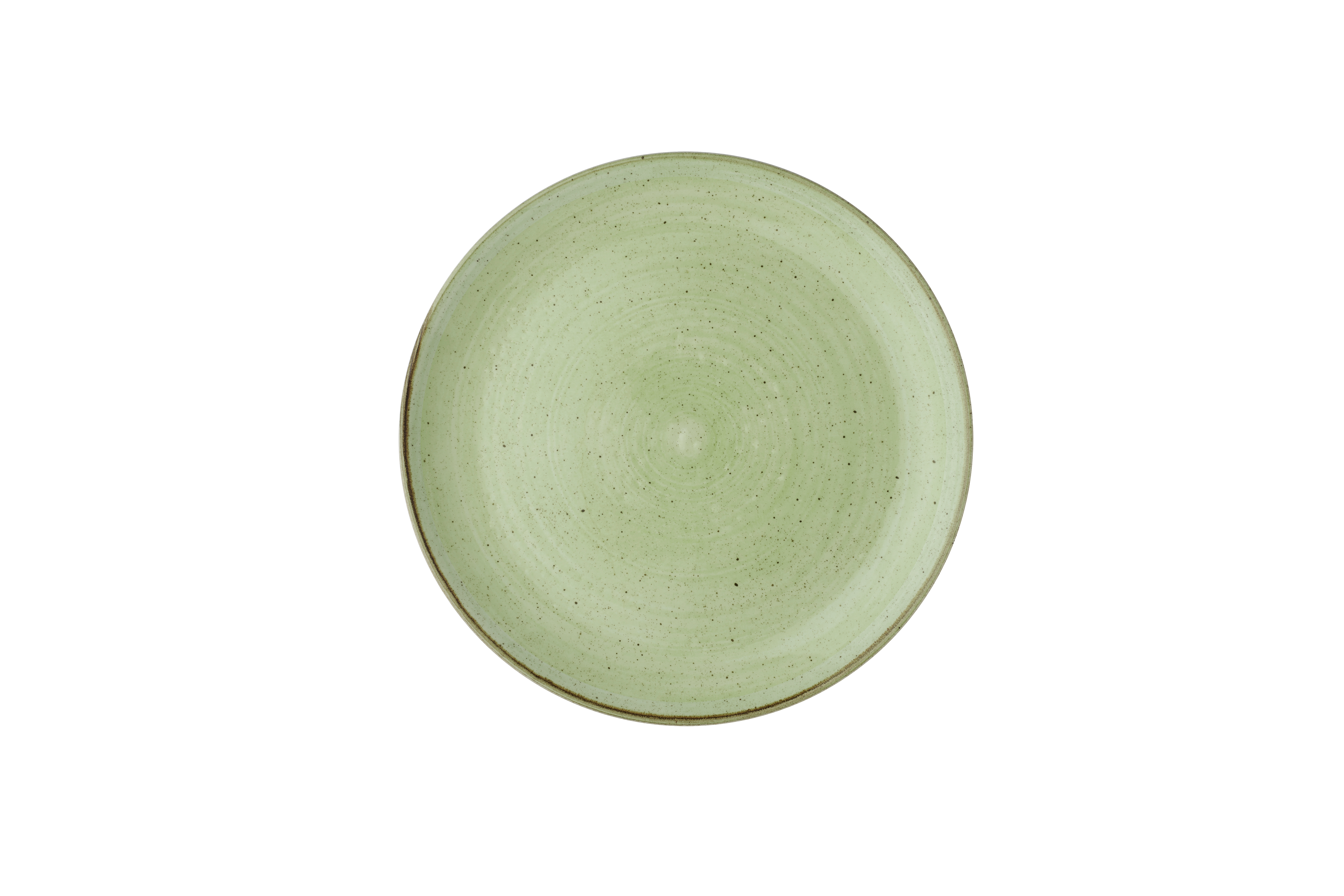 Teller flach coup 28,8cm STONECAST sage green
